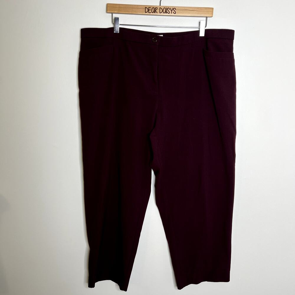 Roz & Ali Purple Dress Pants